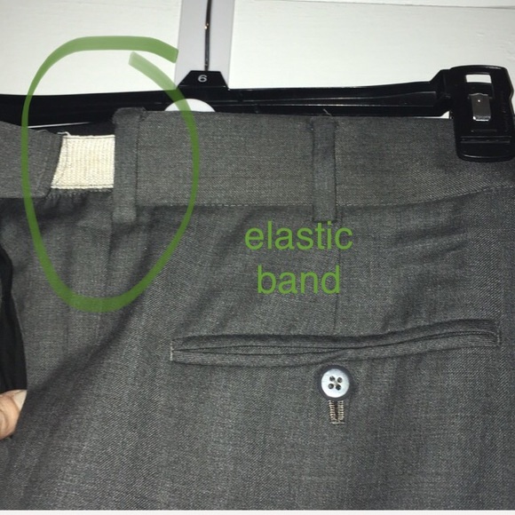 Stafford Men’s Dress pants color Gray - Picture 8 of 8